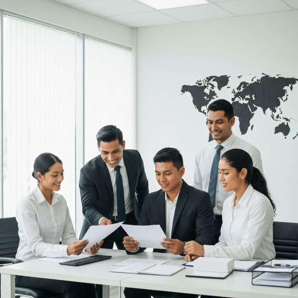 Equipo de Ocean Xpress trabajando